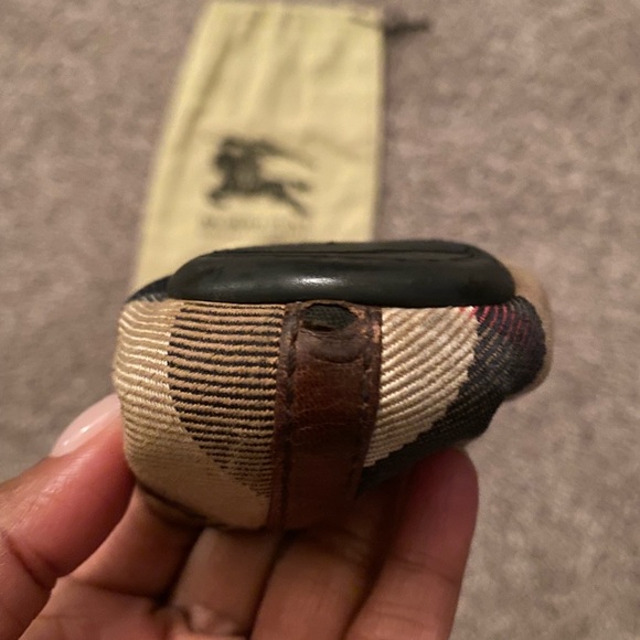 Authentic BURBERRY House Check Canvas Ballerinas - Picture 11 of 14